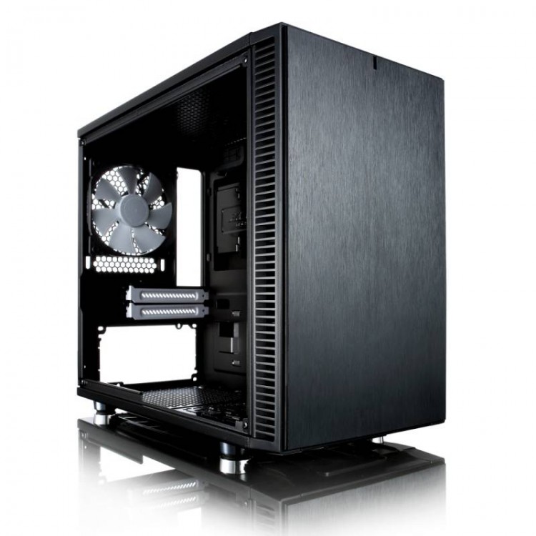 Корпус Fractal Design Define Nano S Window черный без БП miniITX 4x120mm 3x140mm 2xUSB3.0 audio bott PSU