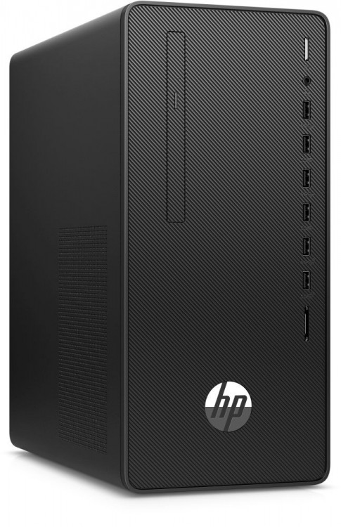 ПК HP 290 G4 MT i3 10100 (3.6)/8Gb/SSD256Gb/UHDG 630/DVDRW/Free DOS/GbitEth/180W/клавиатура/мышь/черный