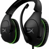 Проводная гарнитура HyperX Cloud Stinger черный/зеленый для: Xbox One (HX-HSCSX-BK/WW)