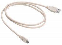 Кабель Buro USB2.0-M5P-1 USB A(m) mini USB B (m) 1м серый