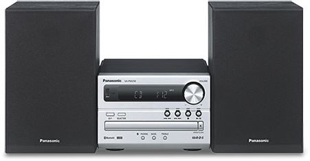 Микросистема Panasonic SC-PM250EE-S серебристый 20Вт/CD/CDRW/FM/USB/BT