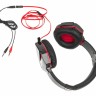 Наушники с микрофоном A4 Bloody G500 черный/красный 2.2м мониторные оголовье (A4TECH G500)