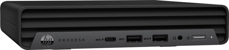 Комплект HP ProDesk 400 G6 DM Cel G5905T/4Gb/SSD128Gb/Free DOS/клавиатура/мышь/черный/монитор в комплекте P21