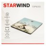 Весы напольные электронные Starwind SSP6030 макс.180кг рисунок