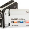 Видеокамера Rekam DVC-380 серебристый IS el 2.7" 1080p SD+MMC Flash/Flash