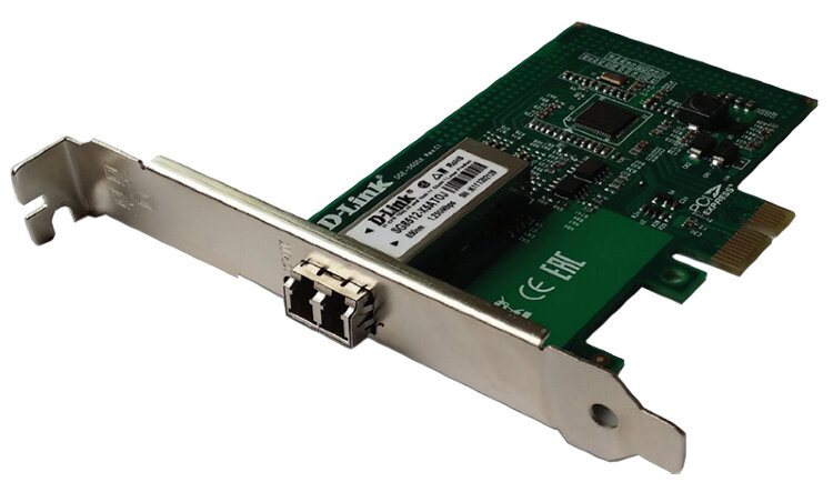 Сетевой адаптер Gigabit Ethernet D-Link DGE-560SX DGE-560SX/LC/C1A PCI Express