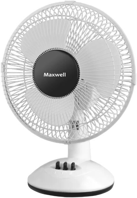Вентилятор настольный Maxwell MW-3547 25Вт скоростей:2 белый