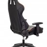 Кресло игровое Бюрократ VIKING 5 AERO ORANGE черный/оранжевый искусственная кожа