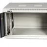 Шкаф коммутационный Lanmaster (TWT-CBWPG-9U-6X4-GY) настенный 9U 600x400мм пер.дв.стекл 60кг серый