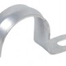 Скоба IEK CMAT10-19-010 однолапковый 19мм оцинкованная сталь белый (упак.:10шт)