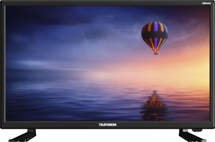 Телевизор LED Telefunken 23.6" TF-LED24S19T2 черный/HD READY/50Hz/DVB-T/DVB-T2/DVB-C/USB (RUS)