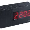 Радиобудильник Hyundai H-RCL200 черный LED подсв:красная часы:цифровые AM/FM