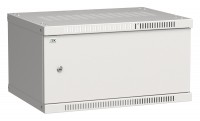 Шкаф монтажный ITK LINEA WE (LWE3-06U64-MF) 6U 600x450мм пер.дв.металл 50кг серый 400мм 200град. 320мм IP20