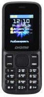Мобильный телефон Digma A172 Linx черный моноблок 1.77" 128x160 GSM900/1800