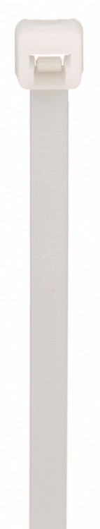 Стяжка пластиковая Panduit PLT4I-M 371x3.7мм (упак:1000шт) нейлон 6.6 внутри помещений до +85 белый