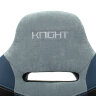 Кресло игровое Бюрократ VIKING 6 KNIGHT BL FABRIC синий крестовина металл
