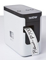 Принтер Brother P-touch PT-P700 стационарный черный/белый