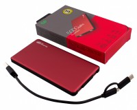 Мобильный аккумулятор GP Portable PowerBank MP05 Li-Pol 5000mAh 2.1A+2.1A красный 2xUSB
