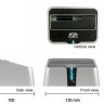 Док-станция для HDD AgeStar 3UBT2 SATA пластик серебристый 1