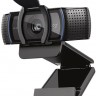 Камера Web Logitech HD Pro Webcam C920S черный 3Mpix USB2.0 с микрофоном для ноутбука