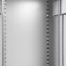 Шкаф серверный ЦМО (ШТК-А-18.6.5) напольный 18U 630x447мм пер.дв.стал.лист задн.дв.стал.лист 2 бок.пан. 250кг серый 445мм 910мм