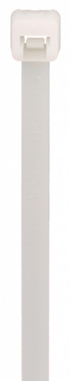Стяжка пластиковая Panduit PLT1.5I-C 142x3.6мм (упак:100шт) нейлон 6.6 внутри помещений до +85 белый