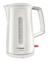 Чайник электрический Bosch TWK3A011 1.7л. 2400Вт белый (корпус: пластик)
