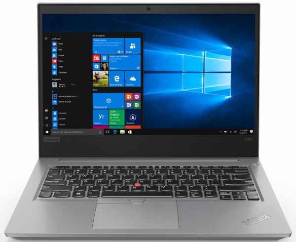 Ноутбук Lenovo ThinkPad E14-IML T Core i7 10510U/8Gb/SSD256Gb/Intel UHD Graphics/14"/IPS/FHD (1920x1080)/Windows 10 Professional 64/silver/WiFi/BT/Cam