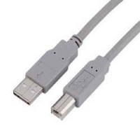 Кабель Hama H-29099 00029099 USB A(m) USB B(m) 1.8м серый