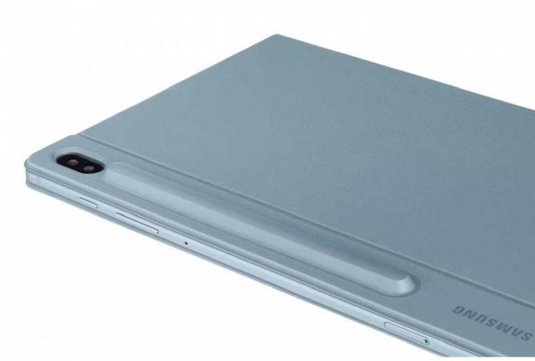 Чехол Samsung для Samsung Galaxy Tab S6 Book Cover полиуретан голубой (EF-BT860PLEGRU)