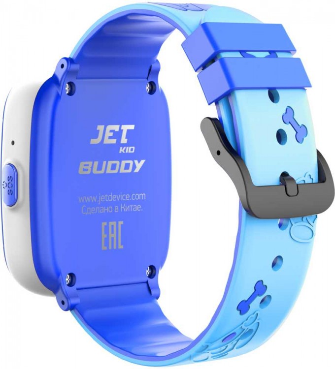 Смарт-часы Jet Kid Buddy 1.44" TFT голубой (BUDDY BLUE)