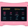 Планшет Digma Optima Kids 7 RK3126C (1.2) 4C/RAM1Gb/ROM16Gb 7" IPS 1024x600/Android 8.1/розовый/2Mpix/0.3Mpix/BT/WiFi/Touch/microSD 128Gb/minUSB/2500mAh