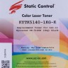 Тонер Static Control KYTK5140-1KG-K черный флакон 1000гр. для принтера Kyocera EcoSys-M6030/M6530/P6130/M6035/M6535/P6035