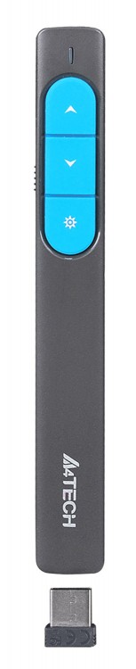 Презентер A4 Fstyler LP15 Radio USB (15м) серый