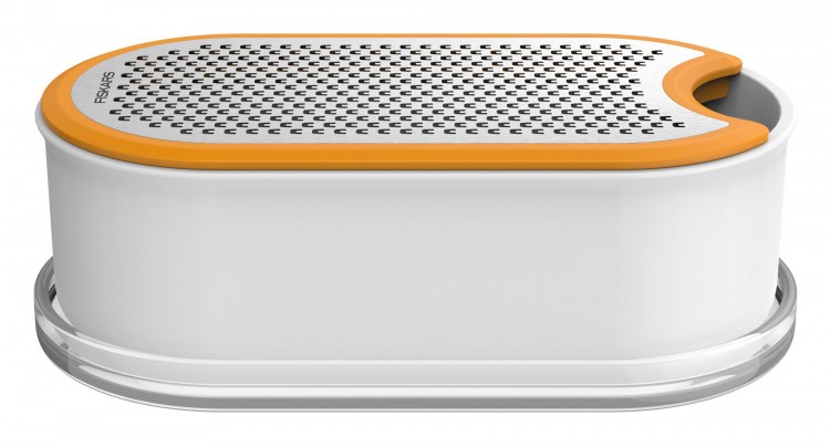 Терка Fiskars Functional Form 1019530 белый/оранжевый