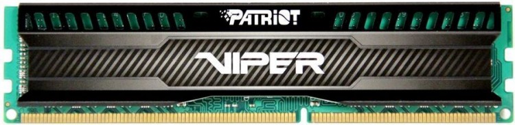 Память DDR3 4Gb 1600MHz Patriot PV34G160C0 RTL PC3-12800 CL10 DIMM 240-pin 1.5В