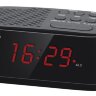 Радиобудильник Hyundai H-RCL210 черный LED подсв:красная часы:цифровые FM