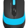 Клавиатура + мышь A4 Fstyler FG1010 клав:черный/синий мышь:черный/синий USB беспроводная Multimedia