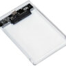 Внешний корпус для HDD/SSD AgeStar 3UB2P4C SATA пластик Прозрачный 2.5"