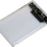 Внешний корпус для HDD/SSD AgeStar 3UB2P4C SATA пластик Прозрачный 2.5"