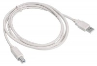 Кабель Buro USB2.0-AM/BM USB A(m) USB B(m) 1.8м серый