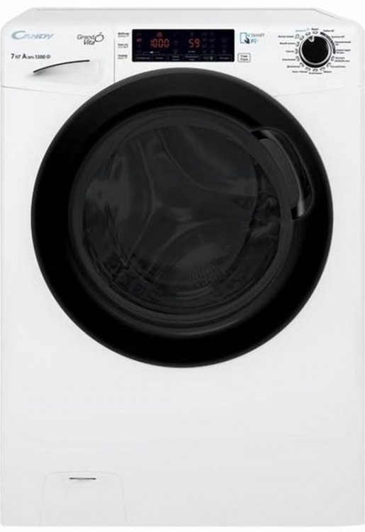 Стиральная машина Candy GrandO Vita Smart GVF4 137TWHB32-07 класс: A-30% загр.фронтальная макс.:7кг белый