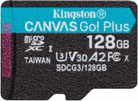 Флеш карта microSDXC 128Gb Class10 Kingston SDCG3/128GBSP CanvSelect Plus w/o adapter