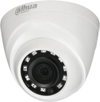 Камера видеонаблюдения Dahua DH-HAC-HDW1400RP-0280B 2.8-2.8мм HD-CVI цветная корп.:белый