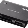 Устройство чтения карт памяти USB2.0 Hama H-49009 серебристый