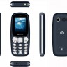 Мобильный телефон Digma N331 mini 2G Linx 32Mb темно-синий моноблок 2Sim 1.77" 128x160 GSM900/1800 FM microSD max16Gb