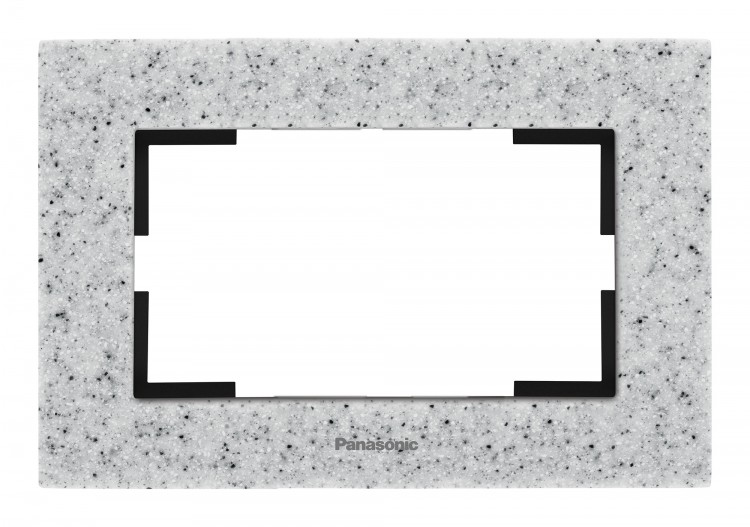 Рамка Panasonic Karre Plus WKTF08093CD-RU 2x горизонтальный монтаж камень сумеречный (упак.:1шт)