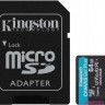 Флеш карта microSDXC 64Gb Class10 Kingston SDCG3/64GB CanvSelect Plus + adapter