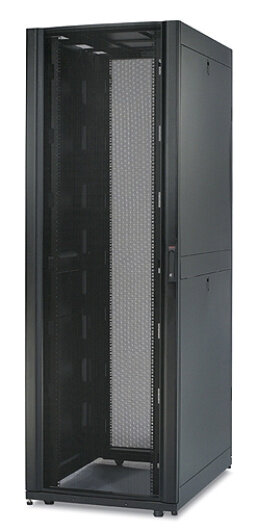 Шкаф коммутационный APC (AR3157SP) 48U 750x1070мм пер.дв.перфор. задн.дв.перфор.2-хст. 4 бок.пан. черный