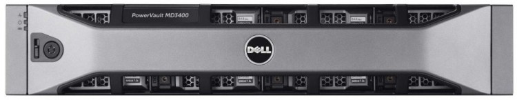 Дисковый массив Dell PV MD3400 x12 2x3Tb 7.2K 3.5 NL SAS 2x600W PNBD 3Y (210-ACCG-46)